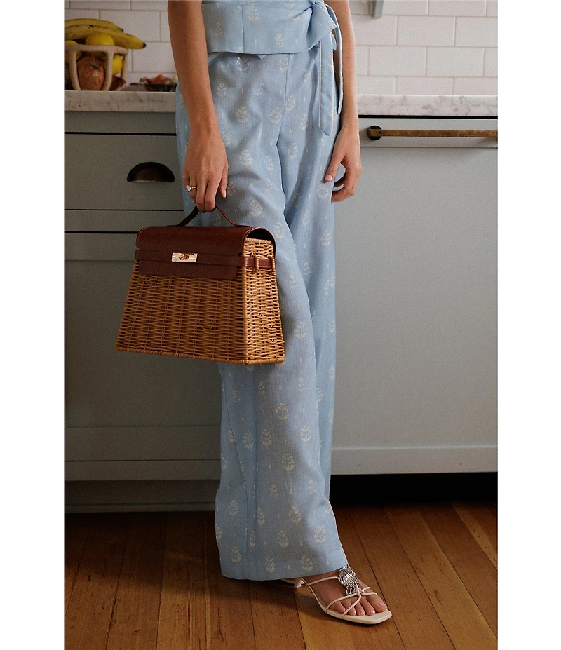 Gianni Bini x Cyd Morris The Georgia Wide Leg Coordinating Pants