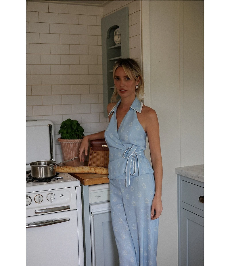 Gianni Bini x Cyd Morris The Georgia Wide Leg Coordinating Pants