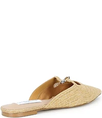 Gianni Bini x Cyd Morris The Hampton Raffia Ornamented Mules