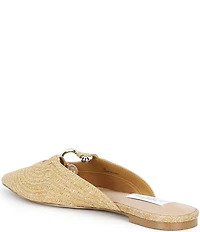 Gianni Bini x Cyd Morris The Hampton Raffia Ornamented Mules