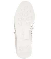 Gianni Bini x Cyd Morris The Nantucket Suede Woven Boat Shoes