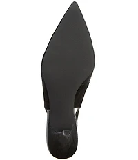 Gianni Bini x Lilly Sisto Lola Haircalf Pointed Toe Slingback Pumps