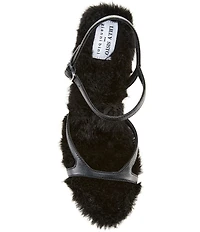Gianni Bini x Lilly Sisto Stacy Strappy Faux Fur Dress Sandals