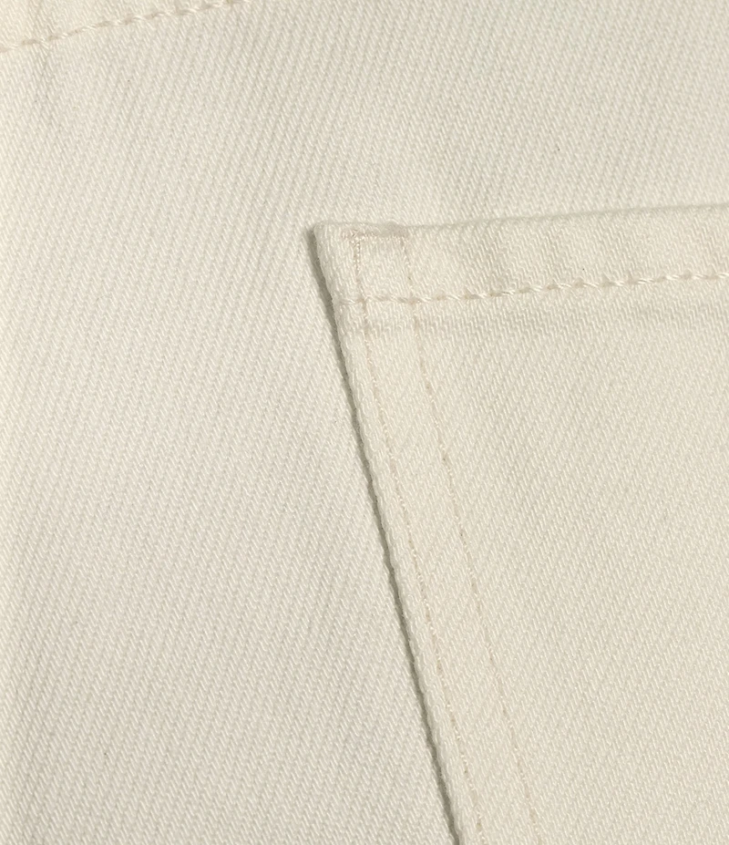 Gianni Bini x Nastia Liukin Anna Denim Straight Leg Feather Detail Jeans