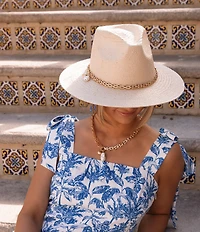 Gianni Bini x Shea Leigh Mills Sunday Fedora Hat