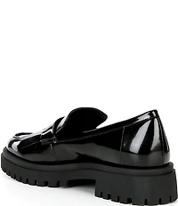 Gianni Bini x Sydney Silverman Allie Patent Kiltie Lug Loafers