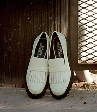 Gianni Bini x Sydney Silverman Allie Leather Kiltie Lug Loafers