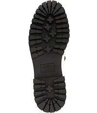 Gianni Bini x Sydney Silverman Allie Leather Kiltie Lug Loafers