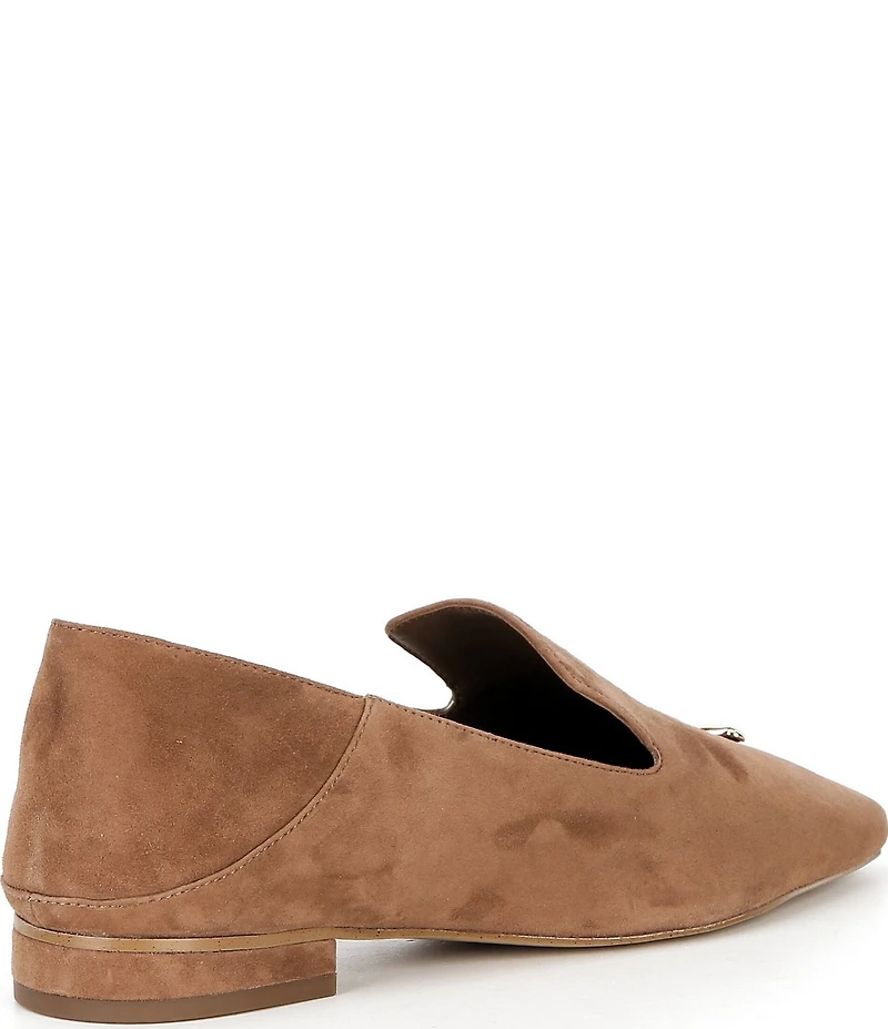 Gianni Bini x Sydney Silverman Flay Suede Pierced Ornament Loafers