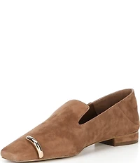 Gianni Bini x Sydney Silverman Flay Suede Pierced Ornament Loafers