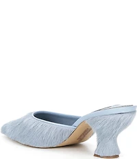 Gianni Bini x Sydney Silverman Jill Haircalf Snip Toe Dress Mules