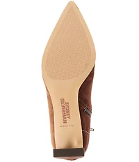 Gianni Bini x Sydney Silverman Kelsey Two-Tone Stitched Dress Booties