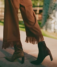 Gianni Bini x Sydney Silverman Kelsey Two-Tone Stitched Dress Booties