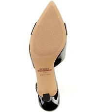 Gianni Bini x Sydney Silverman Sara Patent Buckle Hardware Slingback Pumps