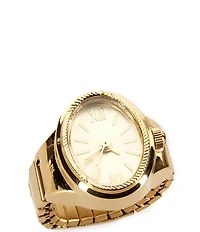 Gianni Bini x Sydney Silverman The Chloe Stainless Steel Stretch Ring Watch