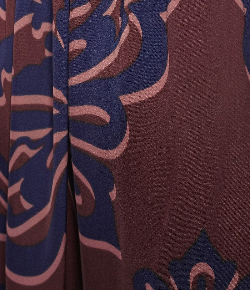 Gibson & Latimer High-Rise Flare Coordinating Maxi Skirt