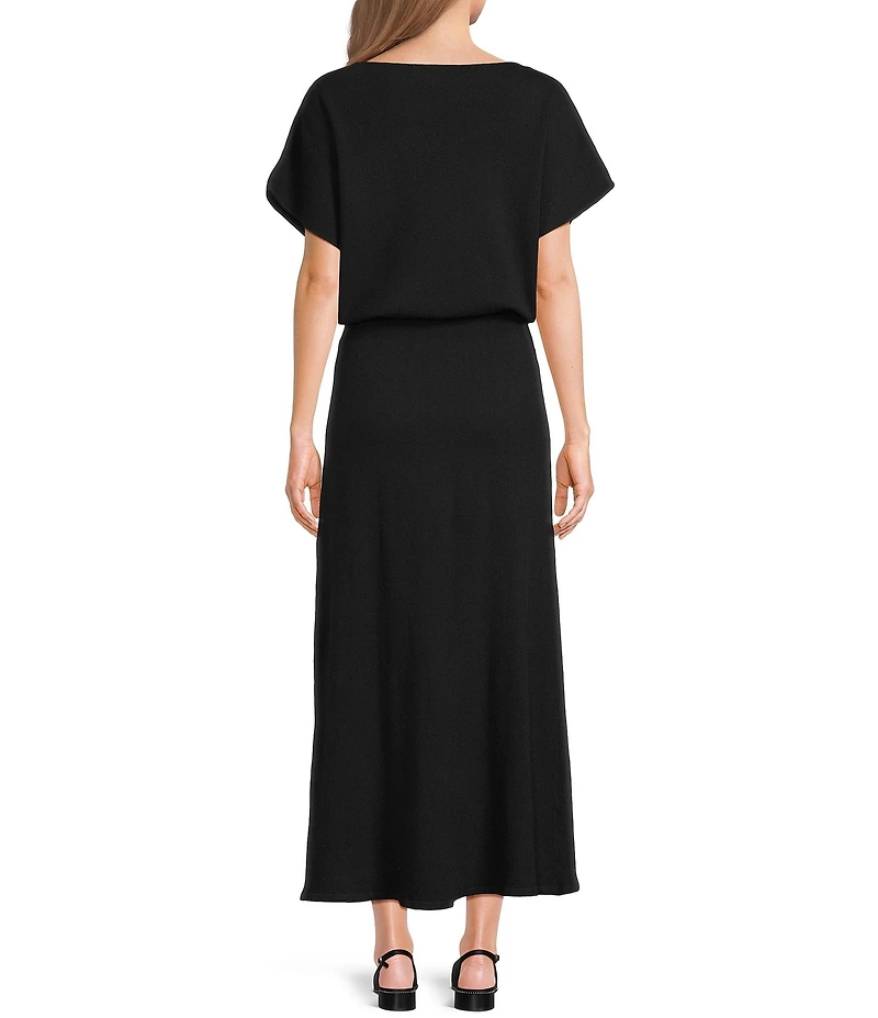 Gibson & Latimer Knit Fit and Flare Off The Shoulder Cap Sleeve Dress