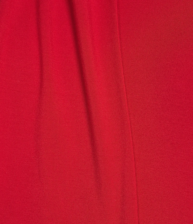 Gibson & Latimer Knit Mock Neck Long Sleeve Sheath Maxi Dress