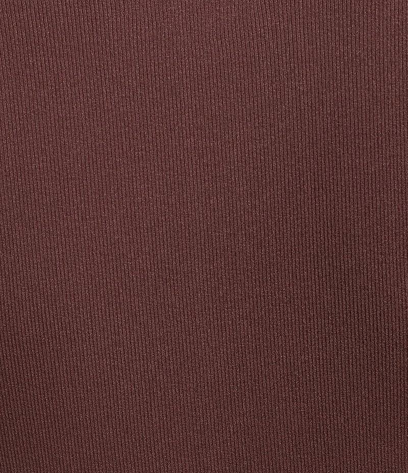 Gibson & Latimer Knit Nylon Crew Neckline Short Sleeve Seamless Top