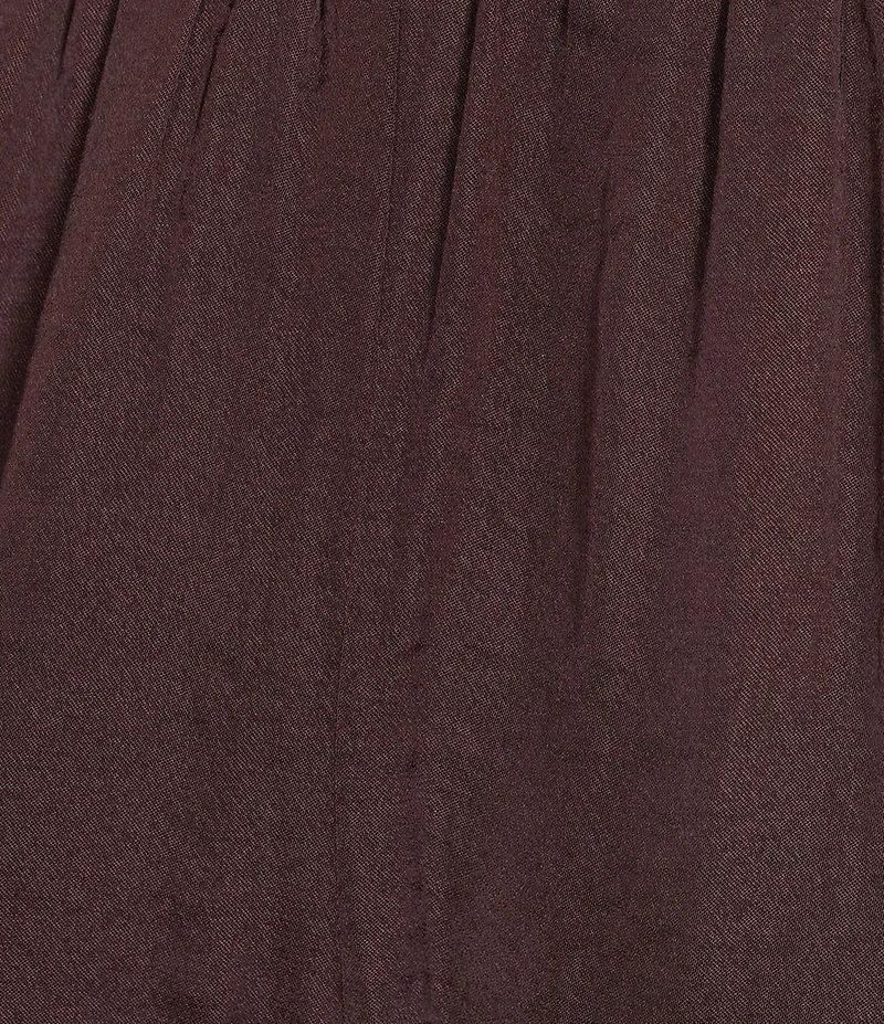 Gibson & Latimer Mid-Rise Full Wide Leg Coordinating Pants