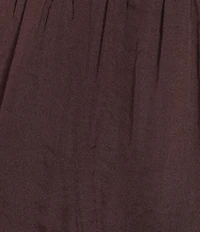 Gibson & Latimer Mid-Rise Full Wide Leg Coordinating Pants