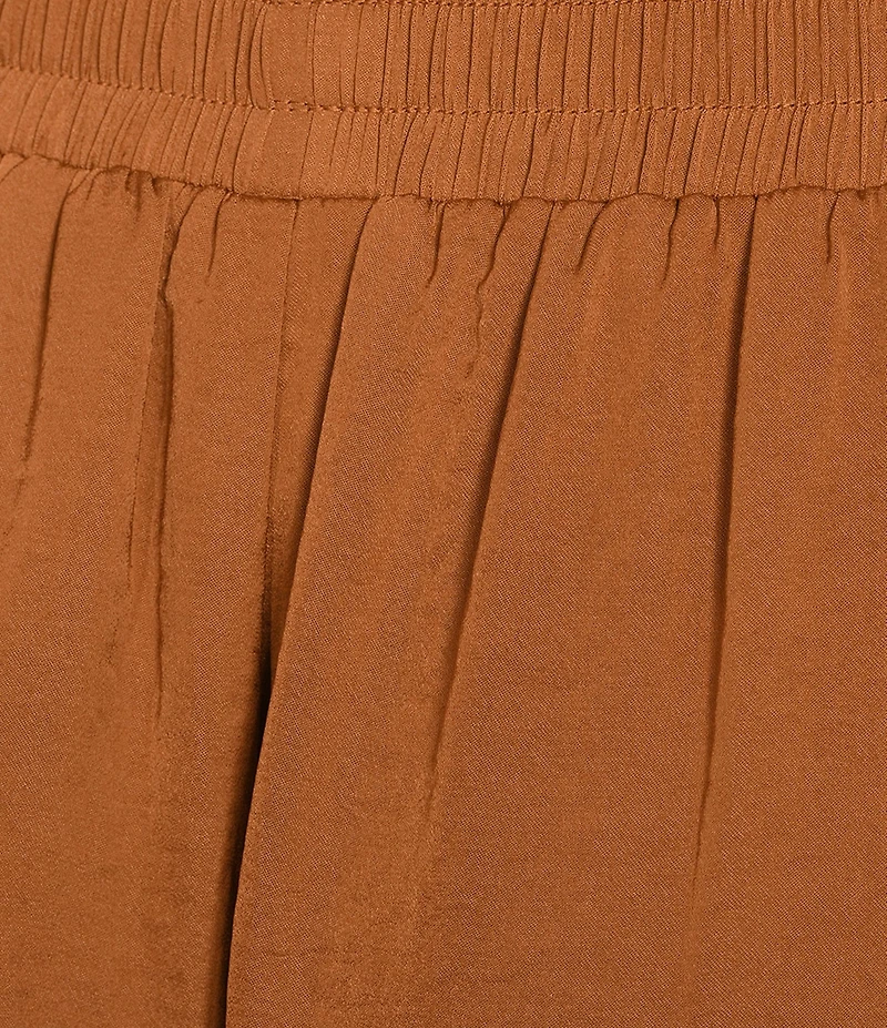 Gibson & Latimer Mid-Rise Full Wide Leg Coordinating Pants