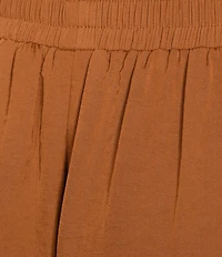 Gibson & Latimer Mid-Rise Full Wide Leg Coordinating Pants