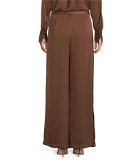 Gibson & Latimer Mid-Rise Wide Leg Coordinating Ankle Pant