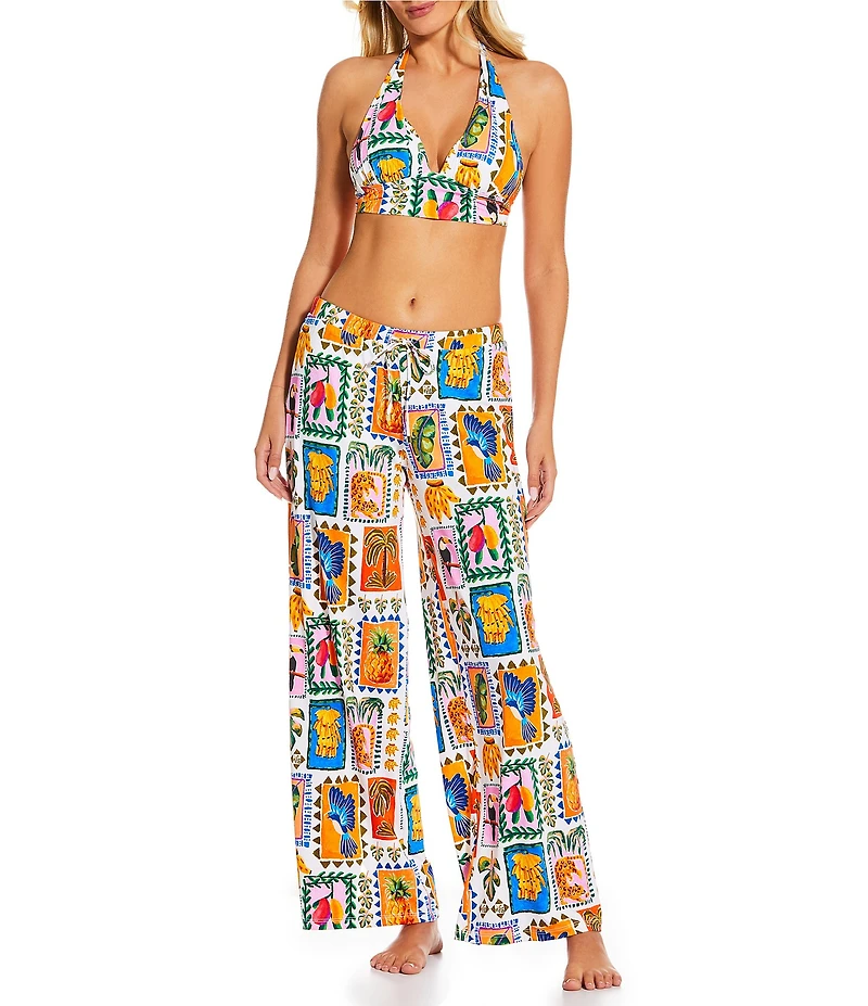 Gibson & Latimer Orchard Oasis Pant Swim Cover-Up