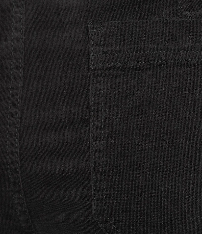 Gibson & Latimer Perfect Fit Corduroy High Rise Patch Pocket Straight Leg Pants