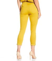 Gibson & Latimer Perfect Fit Twill Mid Rise Roll-Cuff Skinny Jeans