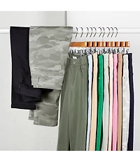 Gibson & Latimer Perfect Fit Twill Mid Rise Roll-Cuff Skinny Jeans