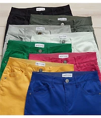 Gibson & Latimer Perfect Fit Twill Mid Rise Roll-Cuff Skinny Jeans