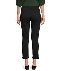 Gibson & Latimer Perfect Fit Twill Mid Rise Roll-Cuff Skinny Jeans