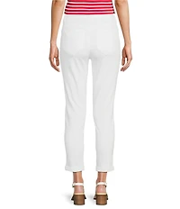 Gibson & Latimer Perfect Fit Twill Mid Rise Roll-Cuff Skinny Jeans