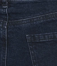 Gibson & Latimer Perfect Fit Denim Mid Rise Split Side Bow Detail Wide Leg Jeans