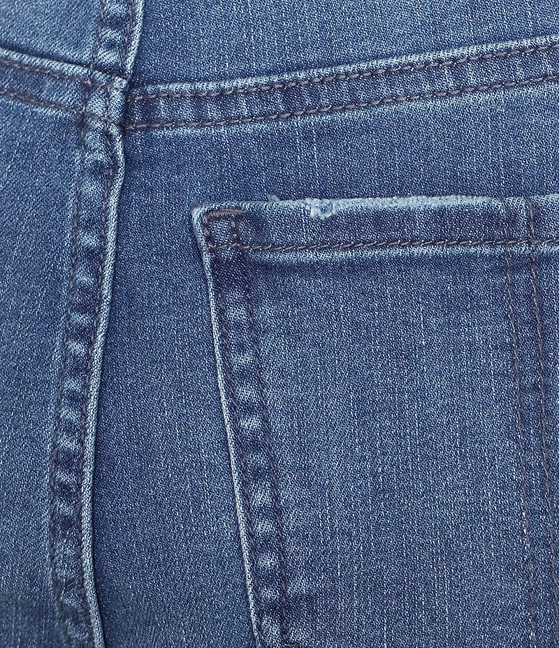 Gibson & Latimer Perfect Fit Denim Mid Rise Wide Leg Jeans