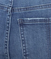 Gibson & Latimer Perfect Fit Denim Mid Rise Wide Leg Jeans