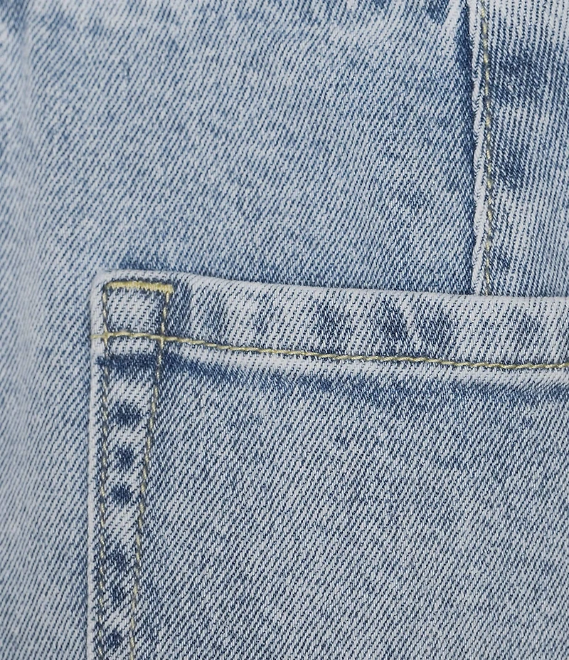 Gibson & Latimer Perfect Fit Mid Rise Relaxed Fit Roll Cuff Jeans