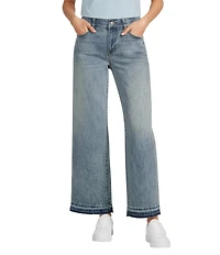 Gibson & Latimer Perfect Fit Palazzo Twill Denim Ankle Jeans
