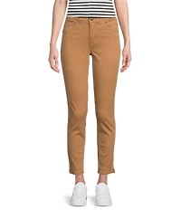 Gibson & Latimer Perfect Fit Ankle Side Slit Skinny Twill Jeans