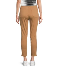 Gibson & Latimer Perfect Fit Ankle Side Slit Skinny Twill Jeans