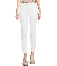 Gibson & Latimer Perfect Fit Ankle Side Slit Skinny Twill Jeans