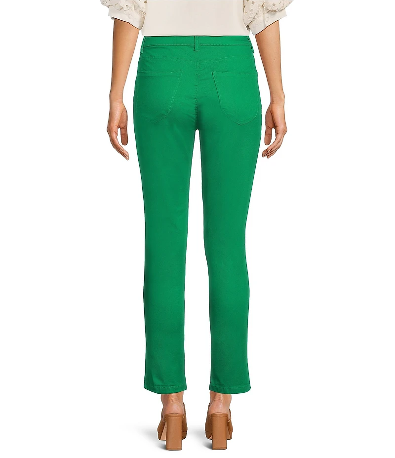 Gibson & Latimer Perfect Fit Ankle Side Slit Skinny Twill Jeans