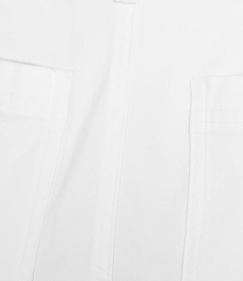 Gibson & Latimer Perfect Fit Twill High Rise Patch Pocket Straight Leg Jeans