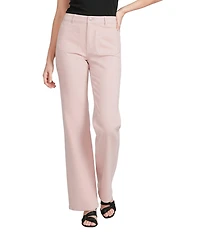 Gibson & Latimer Perfect Fit Twill High Rise Patch Pocket Straight Leg Jeans