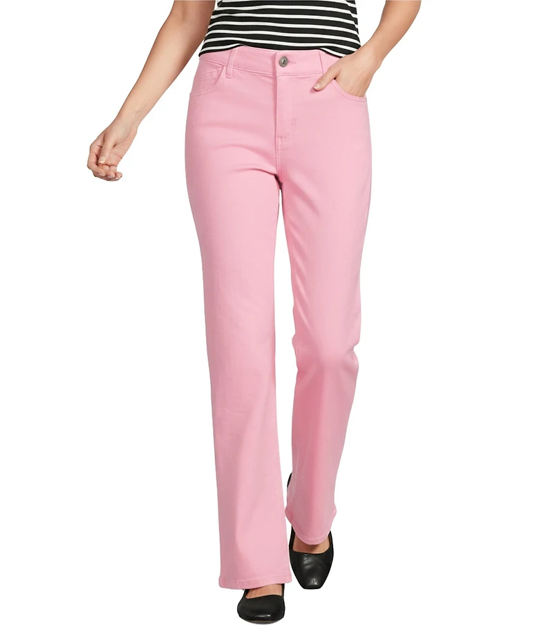 Gibson & Latimer Perfect Fit Twill Mid Rise Wide Leg Jeans