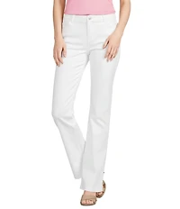 Gibson & Latimer Perfect Fit Stretch Twill Mid Rise Wide Leg Jeans