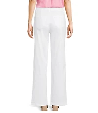 Gibson & Latimer Perfect Fit Stretch Twill Mid Rise Wide Leg Jeans