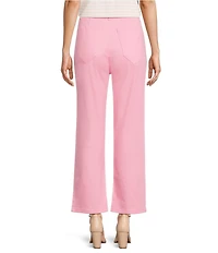 Gibson & Latimer Perfect Fit Stretch Twill Mid Rise Wide Leg Jeans